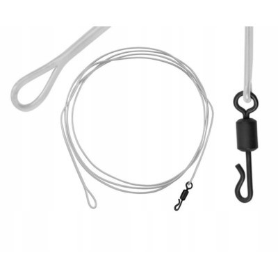 Delphin Leader The End FLRcarbon 80cm/30lbs/1szt