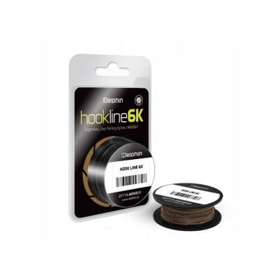 Delphin Plecionka Hookline 6K Muddy 15lbs/20m