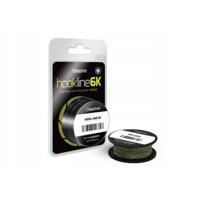 Delphin Plecionka Hookline 6K Grass 15lbs/20m