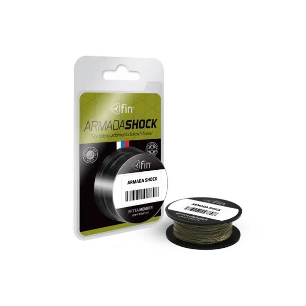 Delphin Plecionka Armada Shock Zielona 0,18mm/40lbs/20m