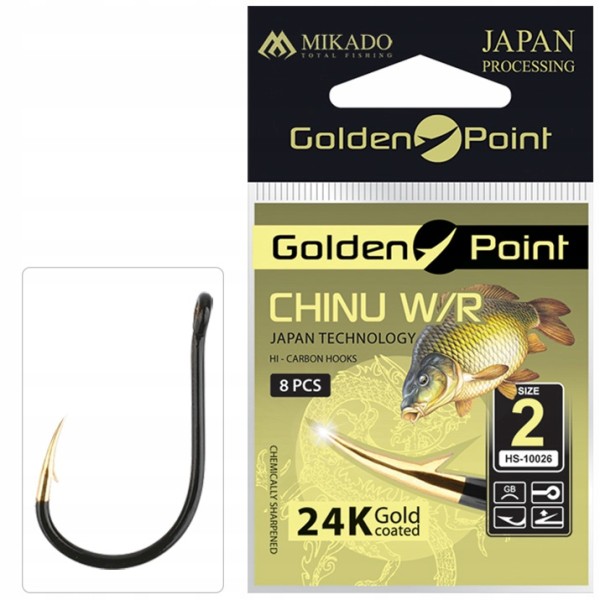 Mikado Haczyk Golden Point Chinu W/R 12/10szt