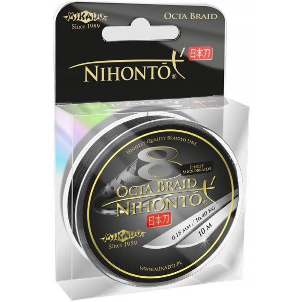 Mikado Plecionka Nihonto Octa Braid 0.23mm/20.8kg/10m