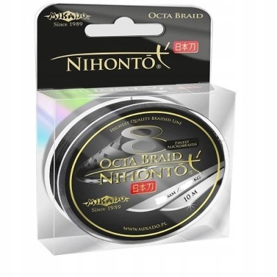 Mikado Plecionka Nihonto Octa Braid 0.26mm/22.6kg/10m