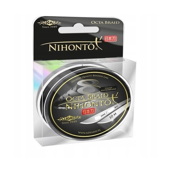 Mikado Plecionka Nihonto Octa Braid 0.26mm/22.6kg/10m