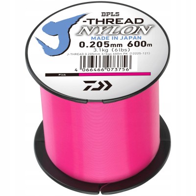 Daiwa Żyłka J-Thread Pink 0,37mm/10,1kg/600m