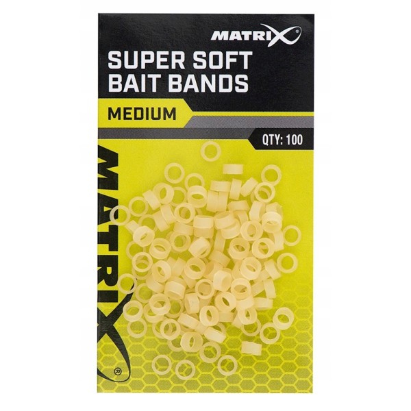 Matrix Gumki Super Soft Bait Bands Large 100szt