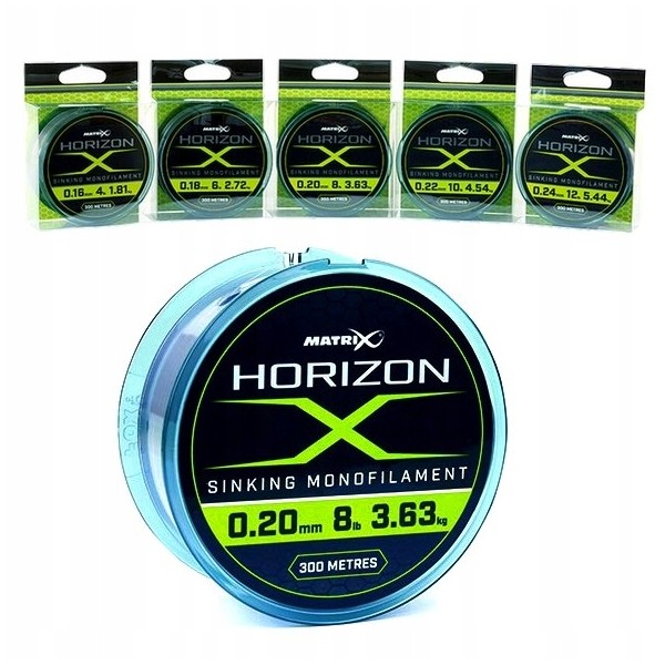 Matrix Żyłka Horizon X Sinking Mono 0,22mm/300m/10lb