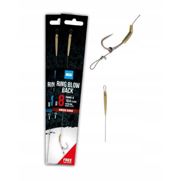 Nash Przypon Ring Blow Back Rig Size 2