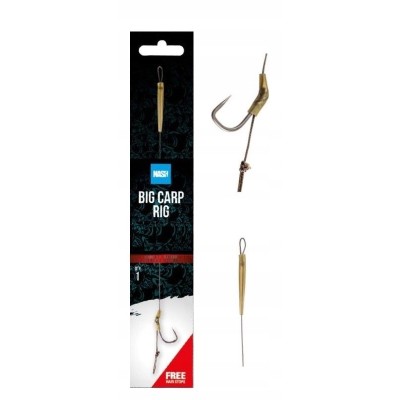 Nash Przypon Big Carp Rig Size 4 Barbless
