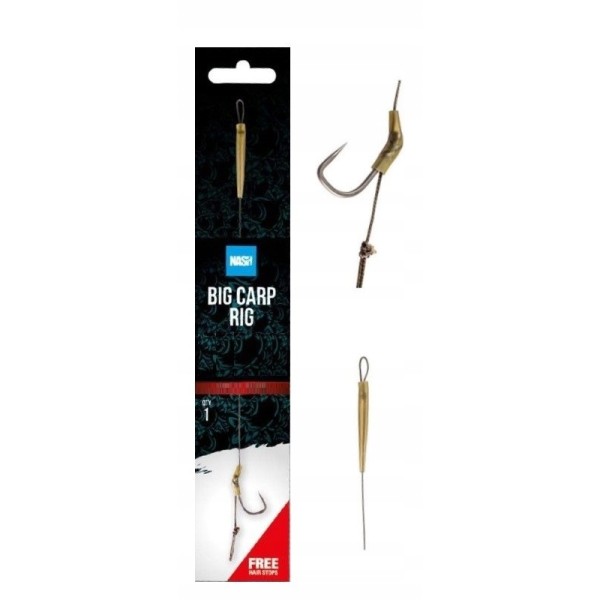 Nash Przypon Big Carp Rig Size 4 Barbless
