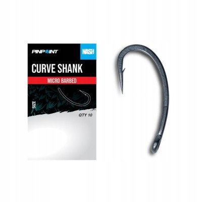 Nash Haki Curve Shank nr.2/10szt