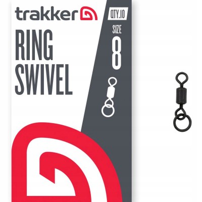 Trakker Krętlik Z Kółkiem Ring Swivel Size 8/10szt.
