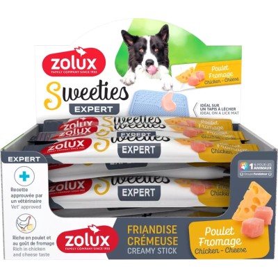 ZOLUX kremowy przysmak dla psa SWEETIES XL z wołowiną 90g