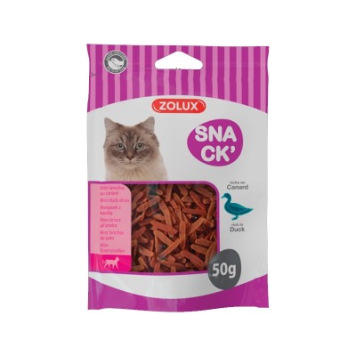ZOLUX przysmak dla kota Jerkies z łososiem 50g