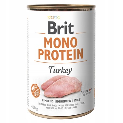 BRIT mono protein indyk 400g
