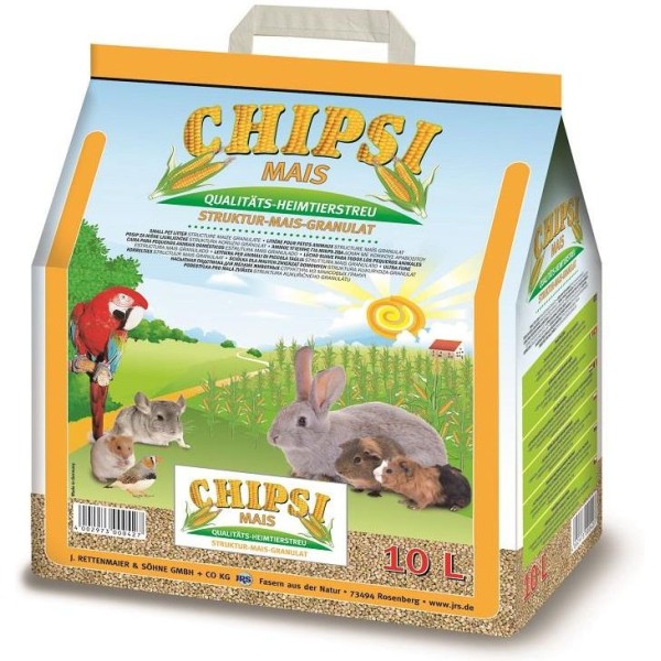 CHIPSI Mais 10l podściółka z kolb kukurydzy dla gryzoni