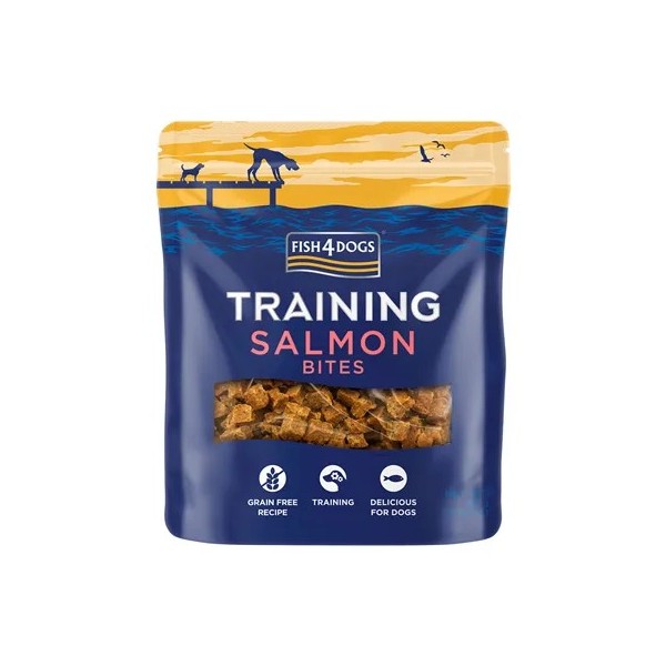 Przysmaczki training Adult salmon bites 80g F4D