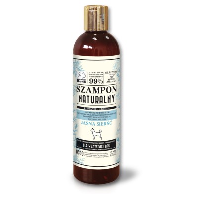Szampon naturalny jasna sierść 300ml CERTECH
