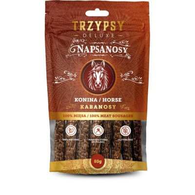 M4M Trzypsy napsanosy z koniny 80g