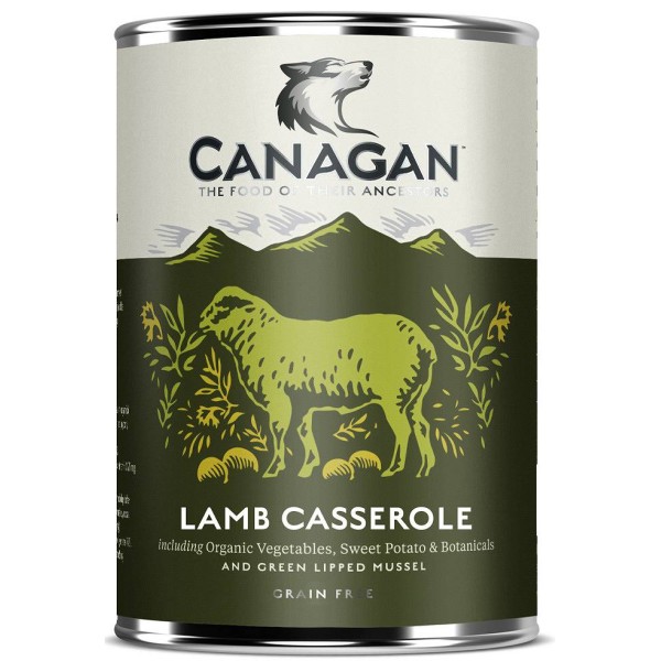 CANAGAN mokra karma dla psa lamb casserole 400g