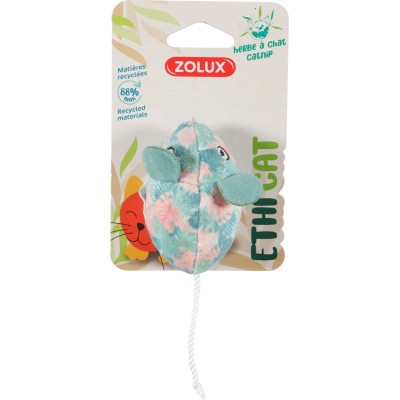 ZOLUX zabawka dla kota mysz, liście ETHICAT 4,5cm