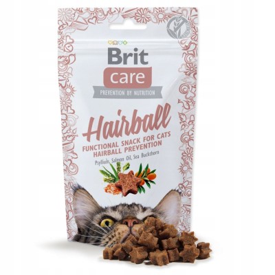 Brit care cat snac HAIRBALL 50g