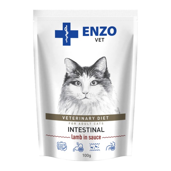 ENZO VET intestinal z jagnięciną w sosie 100g