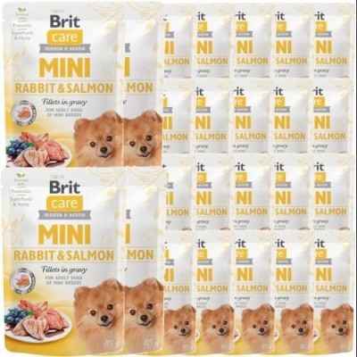 Brit care pies pouch mini rabbit 85g