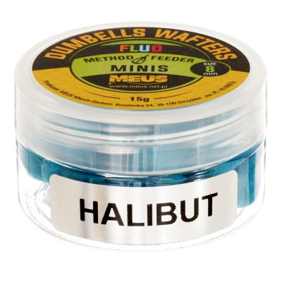 Meus Dumbells Fluo Wafters Halibut MINIS 8mm 15g