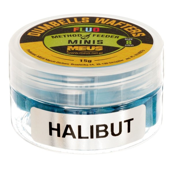 Meus Dumbells Fluo Wafters Halibut MINIS 8mm/15g