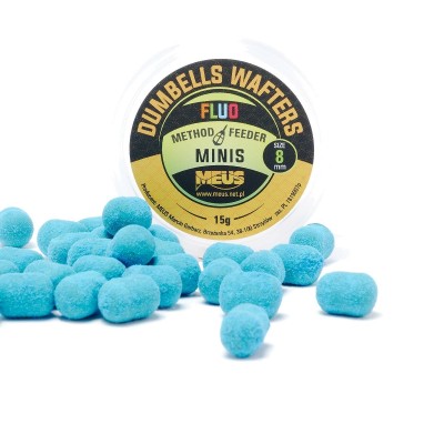 Meus Dumbells Fluo Wafters Halibut MINIS 8mm 15g