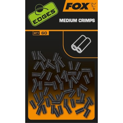 Fox Edges Medium Crimps 0,7mm 60szt. - Tuleje zaciskowe