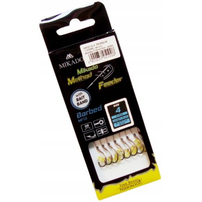 Mikado Przypon MF Plecionka z Gumką MF13 #4 0.16mm 10cm