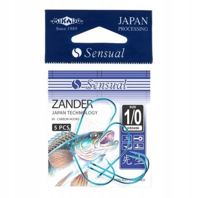 Mikado Sensual Zander 2/0 - haczyki 5 szt.