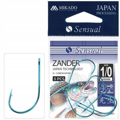 Mikado Sensual Zander 2/0 - haczyki 5 szt.