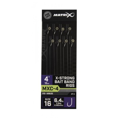 Matrix MXC-4 X-Strong Bait Band Rig #16 0,18mm 10cm
