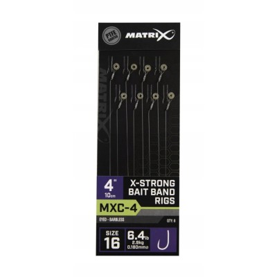 Matrix MXC-4 X-Strong Bait Band Rig #16 0,18mm 10cm