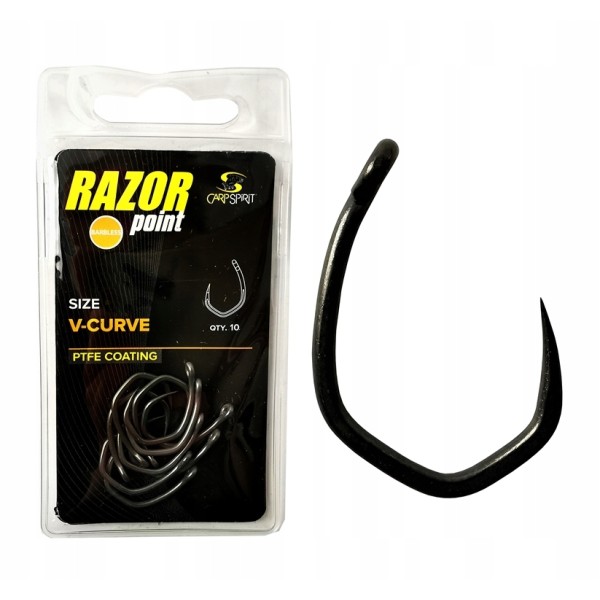 Carp Spirit Haki V-CURVE Bezzadziorowe 6/10szt