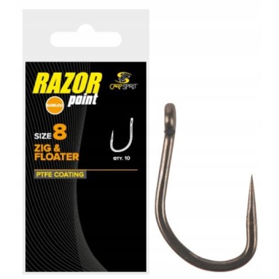 Carp Spirit Haki V-CURVE Bezzadziorowe #6/10szt