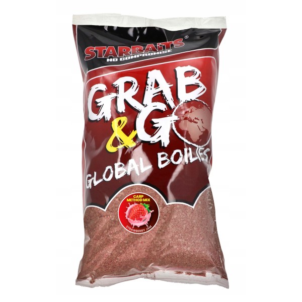 Starbaits Zanęta G&G Global Method Groundbait Strawberry Jam/1,8kg