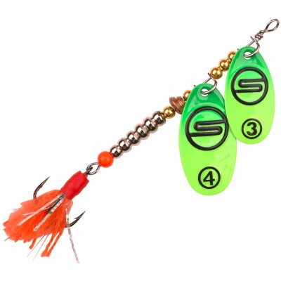 Spro Splash Tandem Spinner Firetiger #3-#4 9g