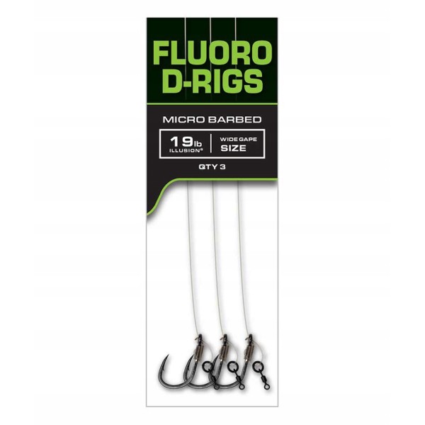 Fox Przypony Carp Ready Rigs Fluoro D Rig4//3szt