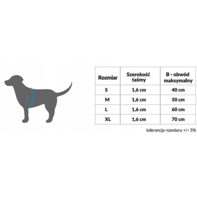 Chaba Szelki Comfort L czerwone