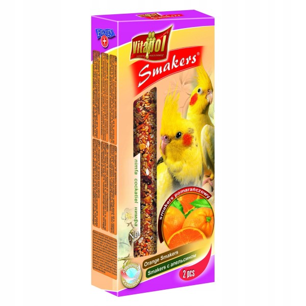 Smakers dla nimfy pomarańczowy VITAPOL