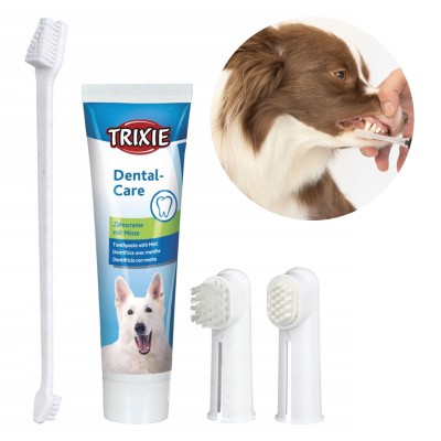 Zestaw do czyszczenia zębów TRIXIE dla psów