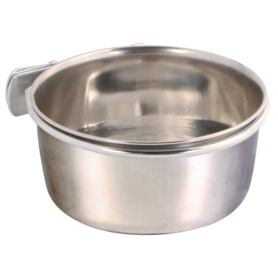 Miska metalowa przykręcana 300ml TRIXIE dla ptaków