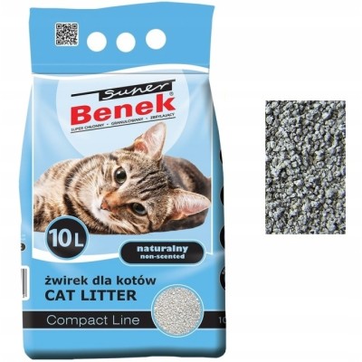 Super Benek Compact 10 l CERTECH - żwirek dla kota