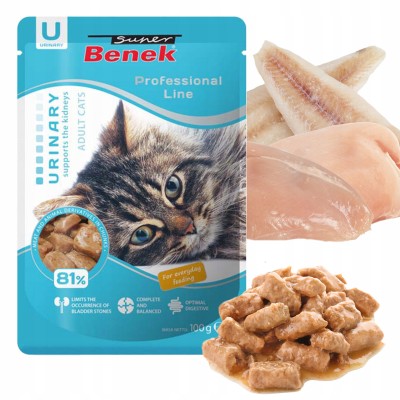 Super Benek Urinary 100g - karma mokra dla kotów
