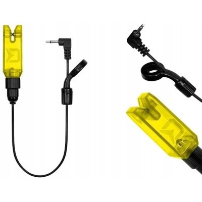 Delphin Hanger LightBlock LED Żółty - Sygnalizator brań
