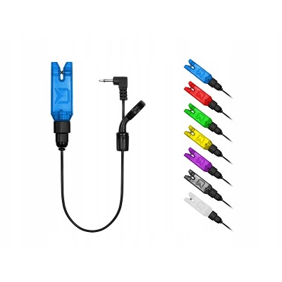 Delphin Hanger LightBlock LED Żółty - Sygnalizator brań